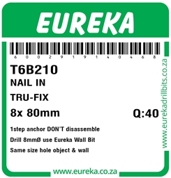 T6B210 - Tru-Fix Countersunk -T6B210_Label_T
